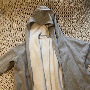Athleta open fleece sweatshirt